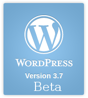 WordPress 3.7 Beta